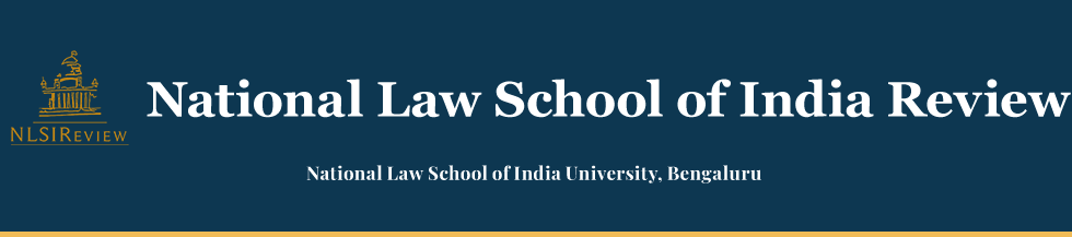 National Law School of India Review